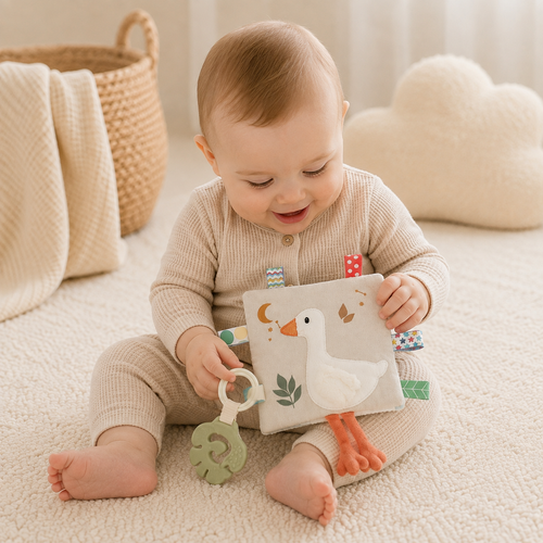 Double-sided Activity Booklet Bear & Goose