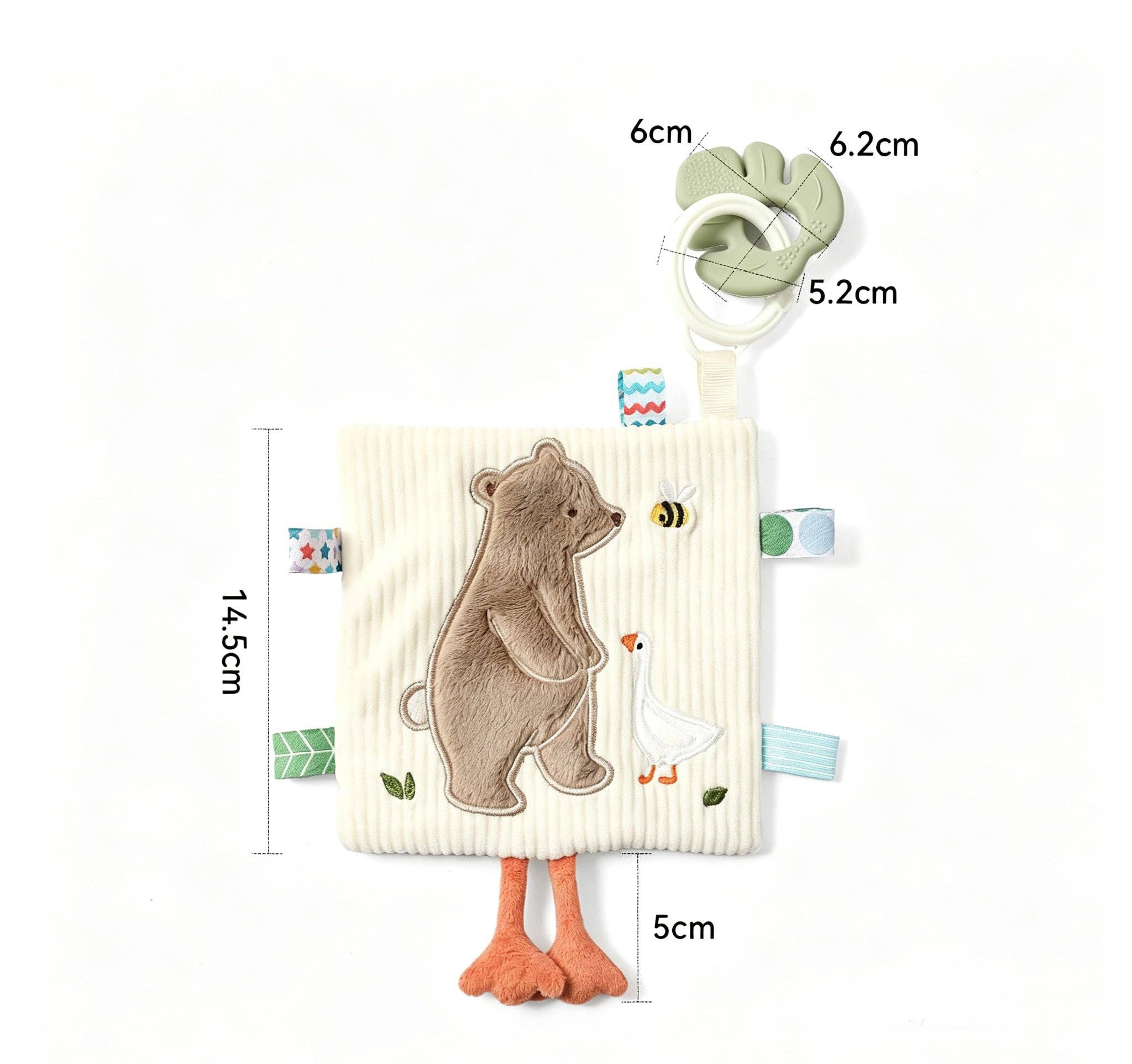 Double-sided Activity Booklet Bear & Goose