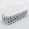 Muslins 3 units - Baby Blue and White